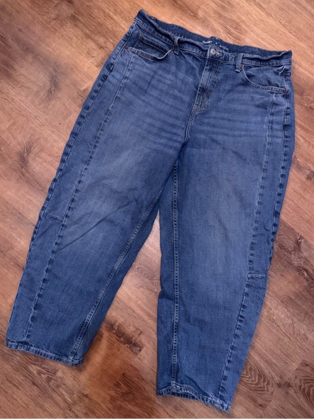 Old Navy Dark Blue Boyfriend Jeans for Women